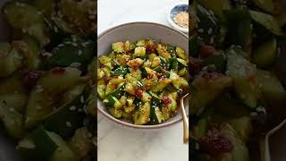 Addictive Garlic Cucumber Salad