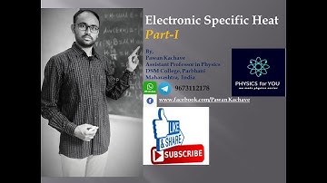 Electronic Specific Heat (Part-I)