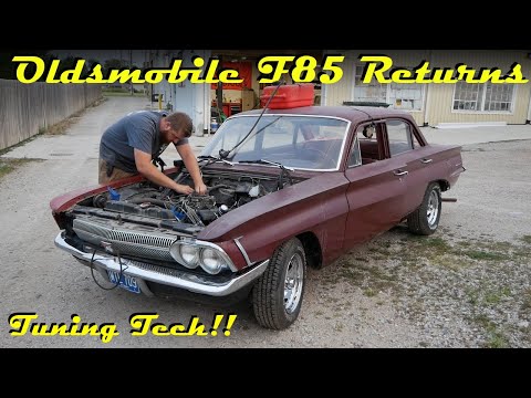 BARNFIND Oldsmobile F-85 First Start in 25 Years!! - Part 2
