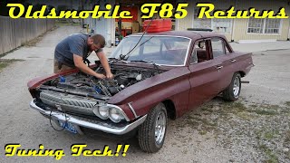 BARNFIND Oldsmobile F-85 First Start in 25 Years!! - Part 2