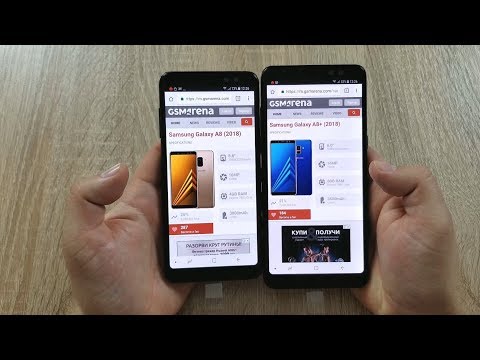 Samsung Galaxy A8 2018 VS Samsung Galaxy A8+ 2018 Обзор и Сравнение