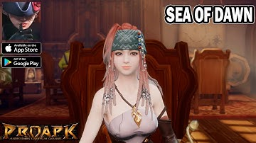 Sea of Dawn Gameplay Android / iOS (3D Open World MMORPG) (Official Launch)