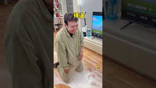 又是斗智斗勇的一天…… #嘟嘟的卑微生活 #萌娃年度关键帧