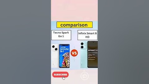 Tecno Spark Go 1 🆚 infinix Smart 9 HD