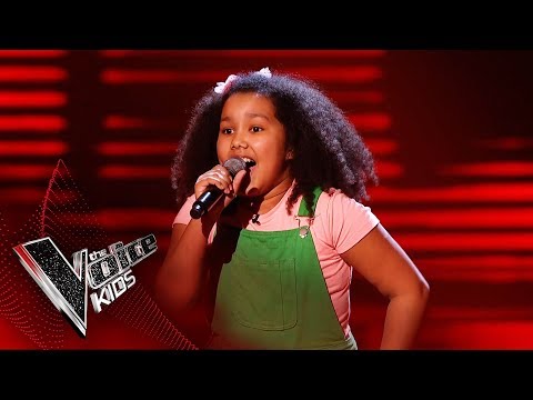 Rosa Performs ’Waka Waka (This Time For Africa)’ | Blind Auditions | The Voice Kids UK 2019