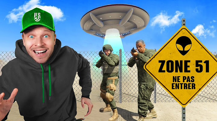 Je suis Rentré dans la ZONE 51 de GTA 5 !