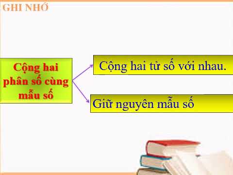 Ngày 02/04/2020 bài Toán bài Phép cộng hai phân số