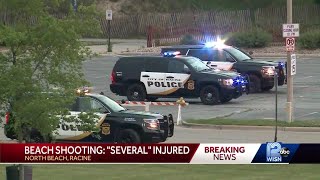 Shooting at North Beach in Racine