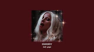 lady gaga - monster (slowed down) Resimi