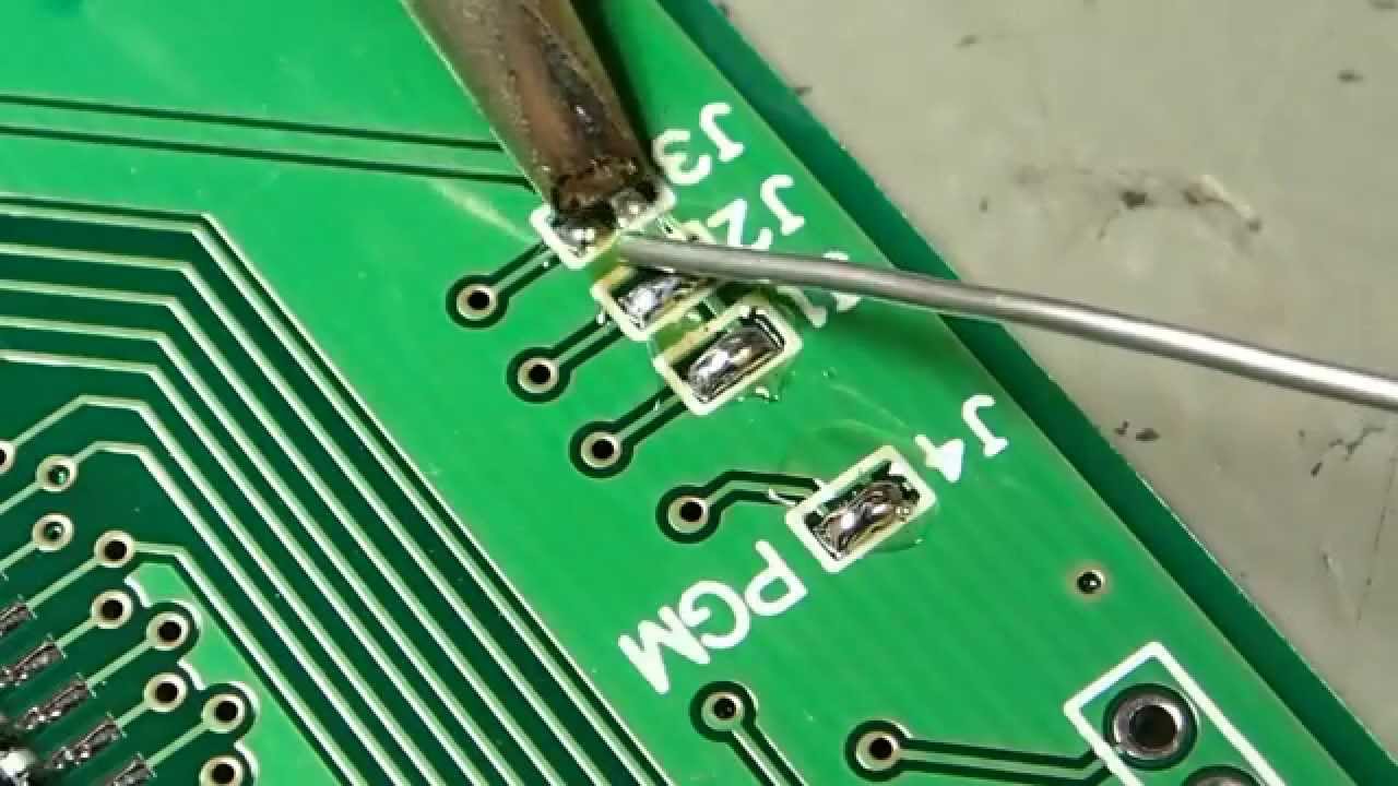 Circuit Board Jumper Wire Repair Instructions