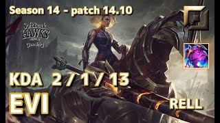 【JPサーバー/M1】SHG Evi レル(Rell) VS ウディア(Udyr) TOP - Patch14.10 JP Ranked【LoL】