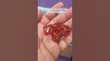 So many rocks! #dnddice #dnd5e #dice #ttrpg #handmadedice