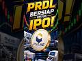 PT Prodia Diagnostic Line Tbk (PRDL) Resmi akan Menggelar IPO nih, Gimana menurut kalian IPO ini? 🤔