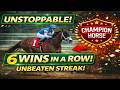 CYBERTIME 6/6 Wins — Full Last 6 Starts Replays | Undefeated Run @horseracesinfo