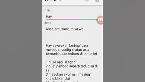 Cara buat payload xl/axis opok termudah 2017 speed jossss