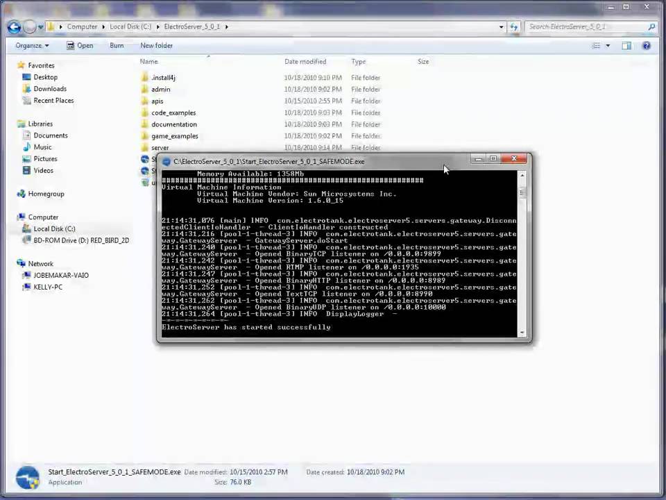 Install and Run ElectroServer 5