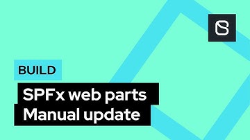 SPFx Web Parts | manual update