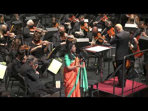 Vande Mataram from Mahatma Symphony | Kavita Krishnamurti & Houston Symphony