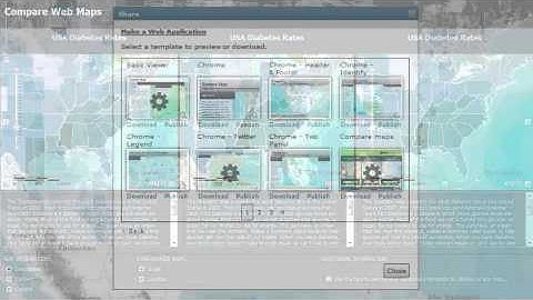 ArcGIS.com: Using custom web application templates