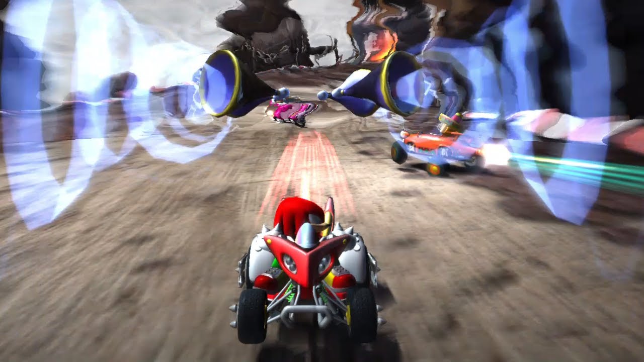 KNUCKLES Lava Lair 9 Laps Expert (Request) Sonic & Sega All-Stars Racing in 2021!