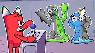 Rainbow Friends, But The Colors Are Missing? Rainbow Friends 2 Animation