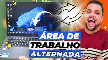 Como Usar o RECURSO ESCONDIDO No TOUCHPAD Que Alterna Entre as áreas de trabalho do WINDOWS 11
