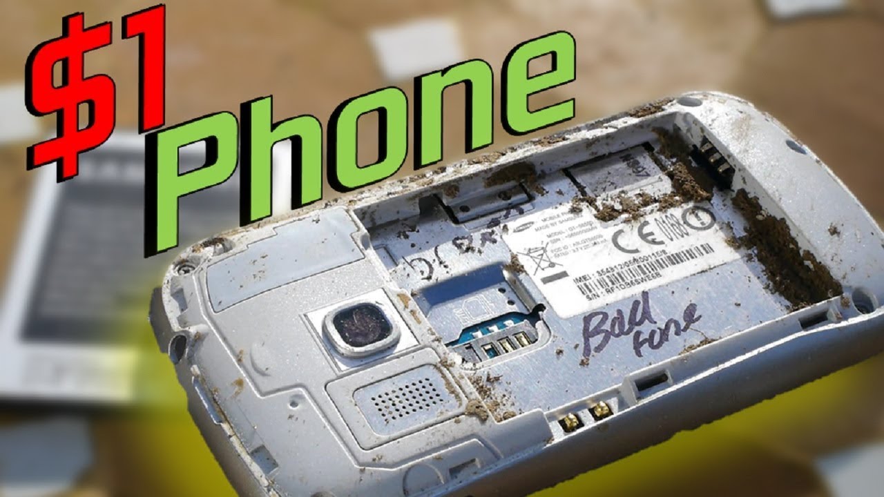 The Cheapest Phone on Ebay... - YouTube