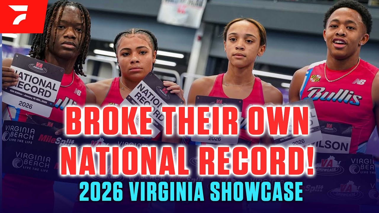 Bullis SHATTERS Mixed 4x400m Relay National Record!