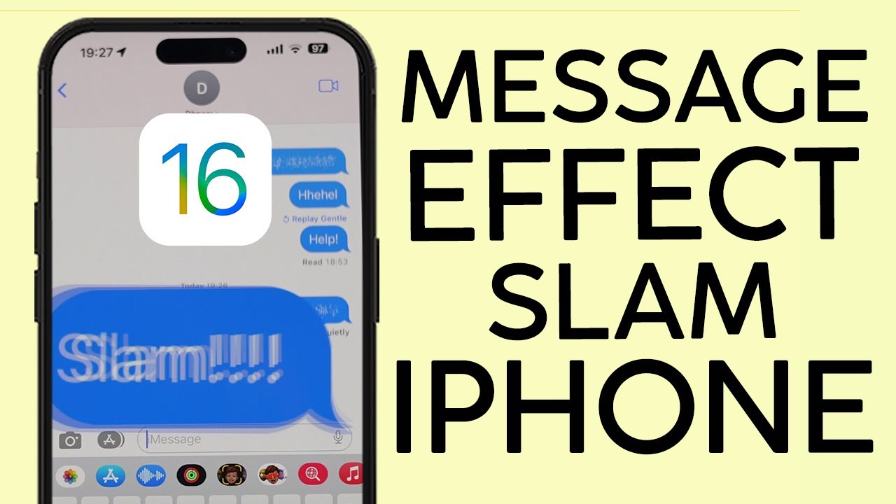 HOW TO APPLY SLAM EFFECT ON YOUR IPHONE MESSAGE 2023 YouTube HOW TO APPLY SLAM EFFECT ON YOUR IPHONE MESSAGE 2023 YouTube