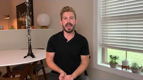 Starting the Clarinet 2/3 - Posture, Breathing, and Clarinet Hand Position