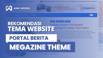 Rekomendasi Template (Tema WordPress) Website Berita Megazine Oketheme - Bag 1