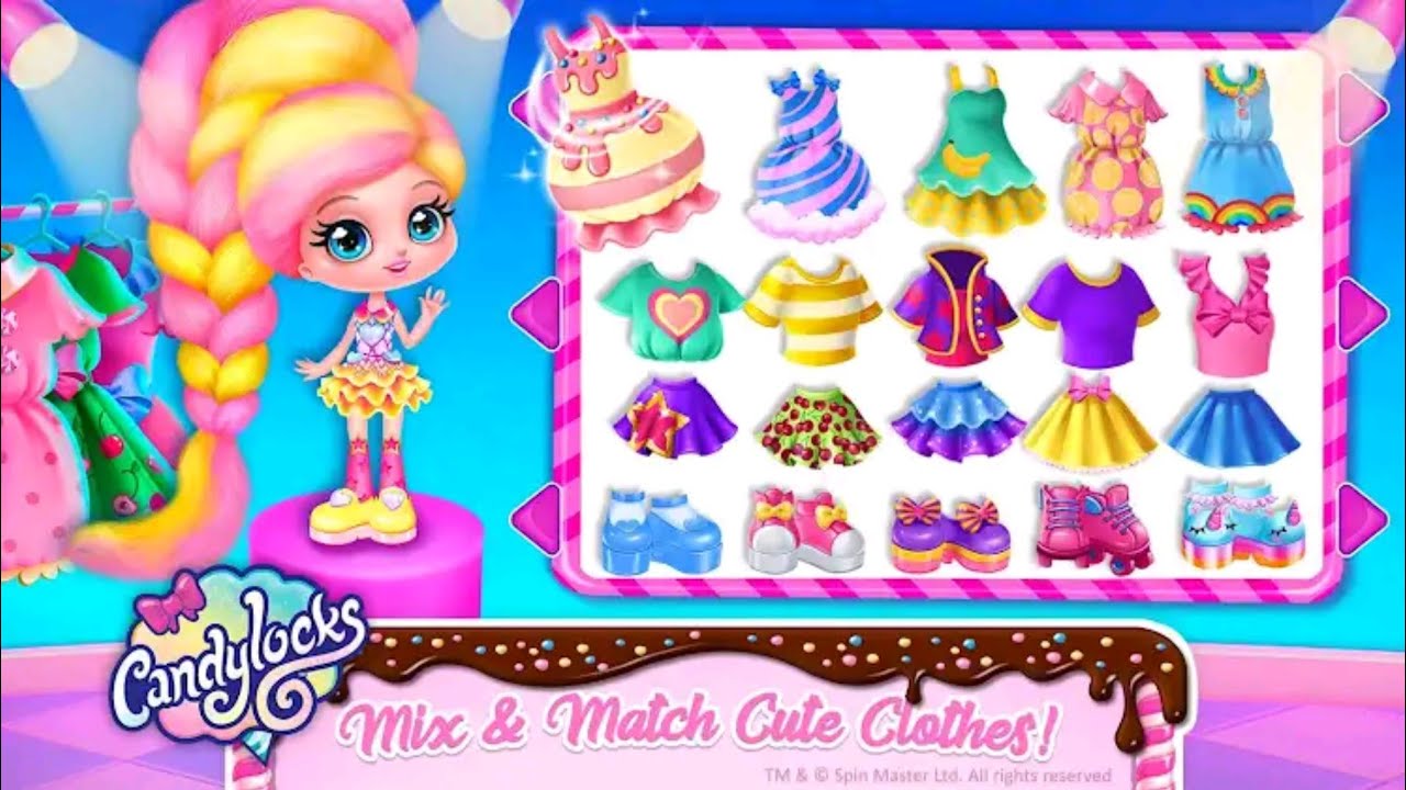 Candylocks | Jogo Infantil | Jogo de maquiagem infantil | jogo de ...