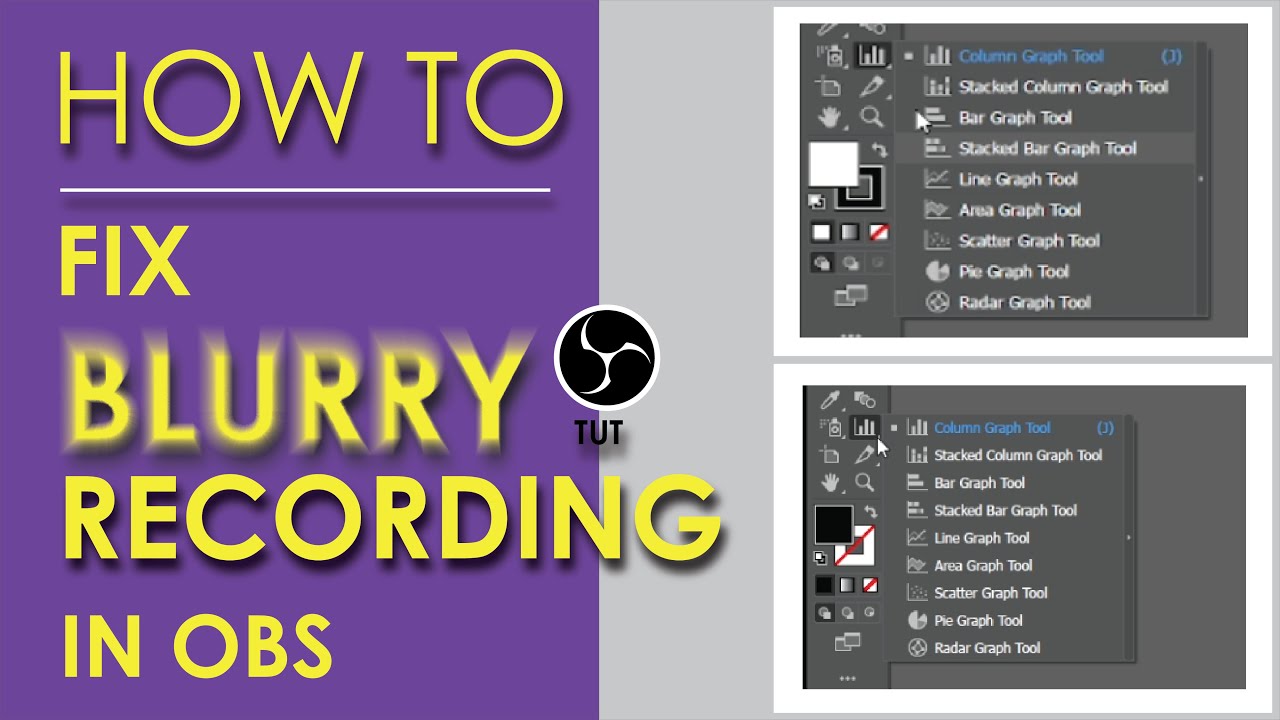 How to fix blurry or pixelated recording in obs studio youtube