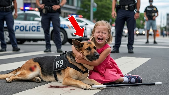 Police Attack Blind Little Girl and Her K9 Service Dog—What Happens Next  Moves Everyone...
