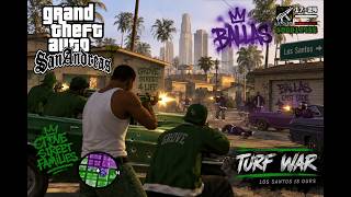 Title: GROVE STREET TAKES OVER LOS SANTOS! 🟢 | GTA San Andreas Gang Wars