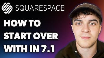 How to Start Over with Squarespace in Squarespace 7.1 (Full 2025 Guide)
