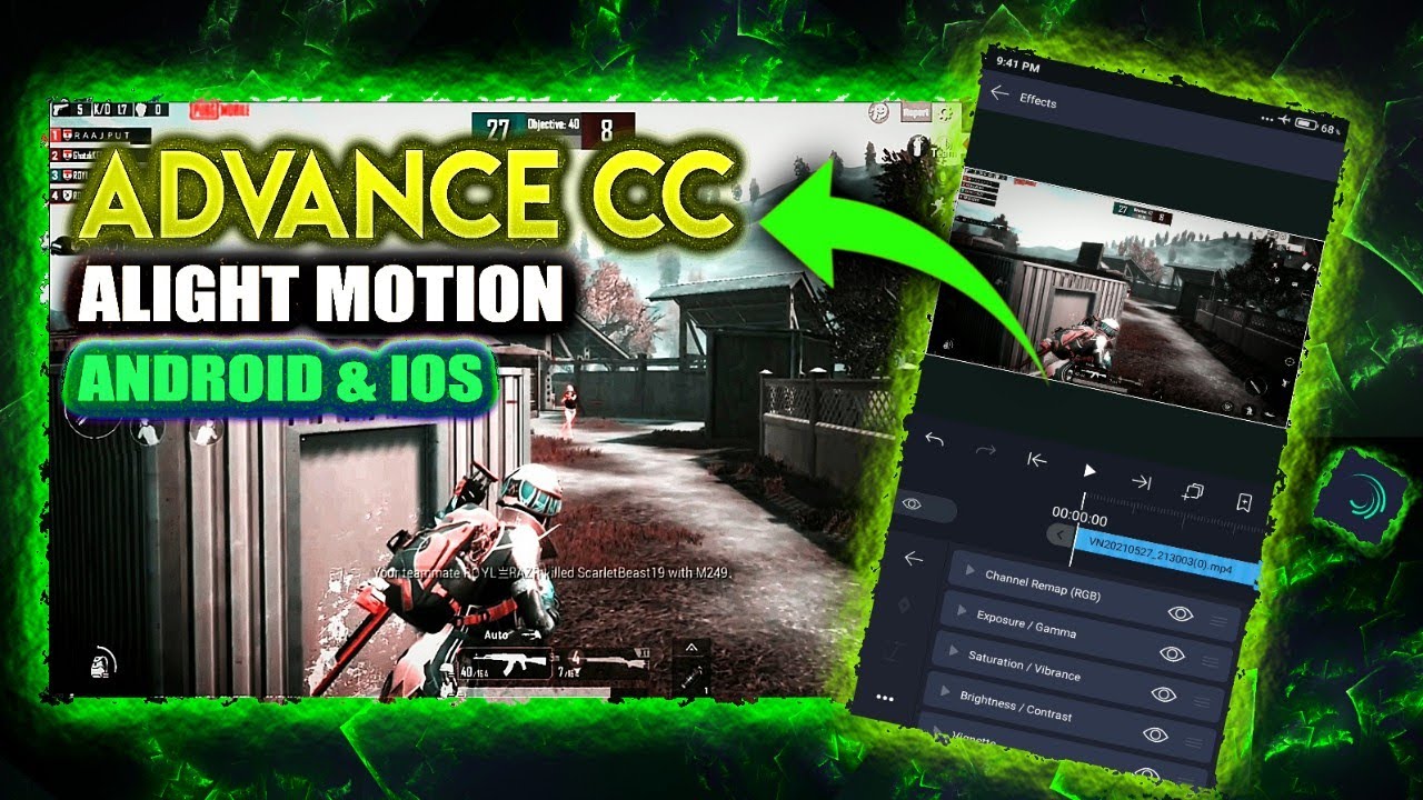 CC tutorial for android users || alight motion || simple tutorial