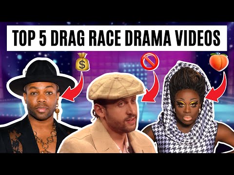 Download Top 5 RuPaul's Drag Race Drama Videos from Drag Tea Served - RPDR Secrets