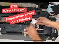 DTF (Direct Transfer Film) - My Preparation Before Printing