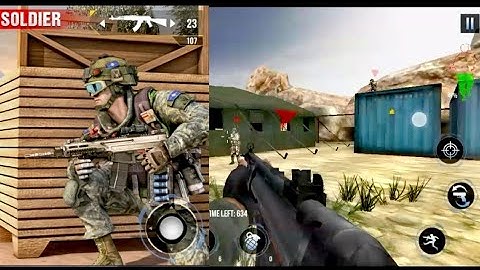 Fps Commando Shooting 3D Game 2020 | Android Gameplay | Best Shooting Game | Terrorists Game