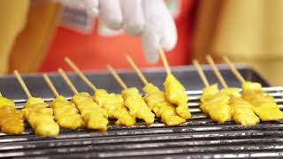 ธุรกิจแฟรนไชส์หมูสะเต๊ะ บีบี มีราคาโปรนะ