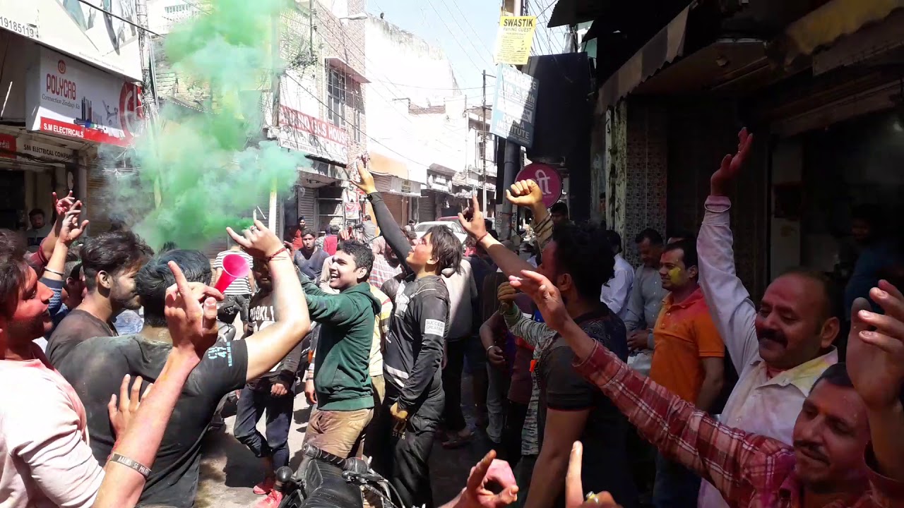 Jammu celebrates Holi
