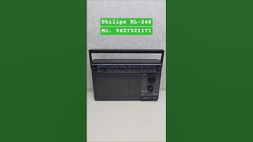 Philips RL-246 (Prince) 3 Band vintage Transistor Radio @ Mo. 9427322171