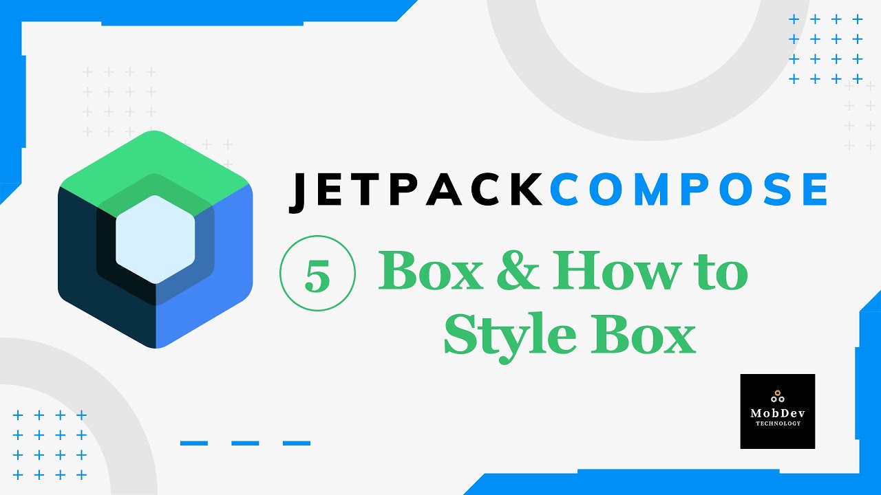 Box Layout Example In Jetpack Compose Using Textbox Jetpack Compose tutorial in Hindi #5 - Box & How to style Box - YouTube