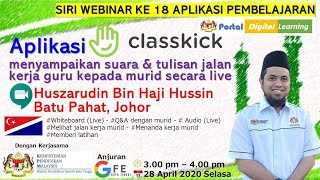 Webinar ke 18 - Classkick