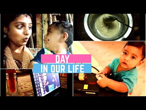 தமிழில்-what-ridhu-does-in-a-day-|-10-month-baby-food-&-activities