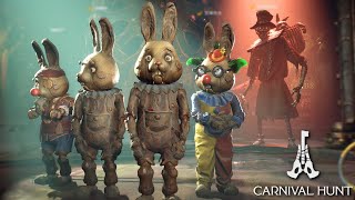 ESCAPING The Magician In Carnival Hunt!! ...Early Alpha Gameplay