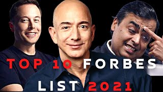 Top 10 in the forbes rating 2021 // The richest people in the world News