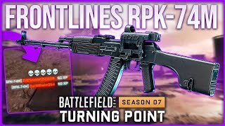 Dropping 100 Kills in Frontlines on Discarded with RPK IRONS - Battlefield 2042 Season 7