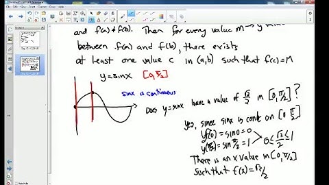 Calculus AB 2.8 Intermediate Value Theorem